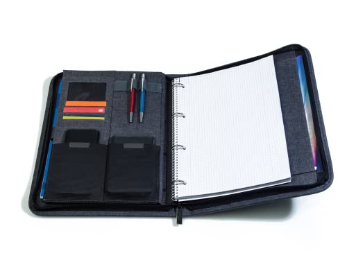 WEDO College 58354412 A4 4-Ring Binder Grey