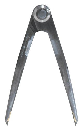 Shinwa Sokutei 77516 Steel Compass with Carbide Tip, C-2, 3.9 inches (10 cm)