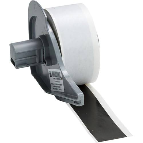Brady Label,1 in W,Outdoor,Black M7C-1000-595-BK - 1 Each
