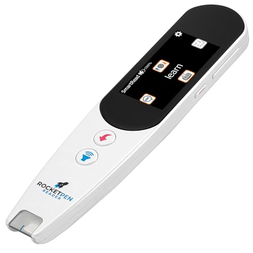 Rocket Pen Reading Tutor CORE Edition Scan Any Surface, Six Decoding Tools