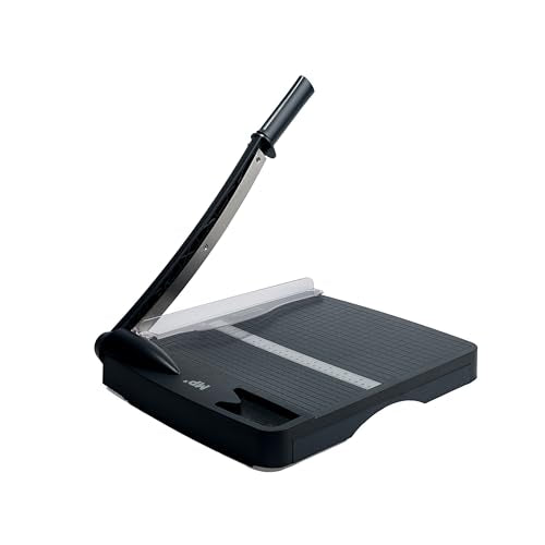 MP A4 Paper Cutter - Cutting Machine with 40 cm Cutting Length, 12 Sheet Capacity, Safety Protection & Blade Lock with Storage Space - for Office, School & Commercial Use