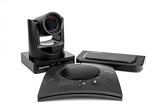 ClearOne Collaborate Versa 150 Plug-and-play system with UNITE® 150 camera, CHAT® 150 USB speakerphone and Versa Hub. Brings ClearOne’s HDConference™ audio technology and HD video to your home office.