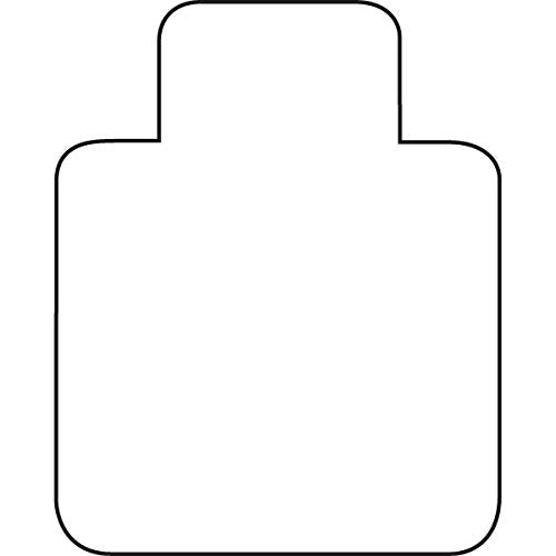 Lorell, LLR69159, Wide Lip Low-Pile Chairmat, 1 Each, Clear