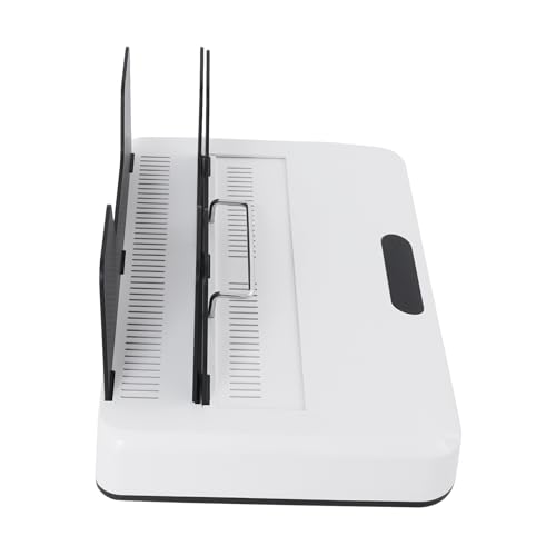 US Standard No Preheat Electric Heat Binding Machine, Punch-Free Hot Melt Machine, Desktop Thermal Binding Device for Office Home School Contracts Letters Documents