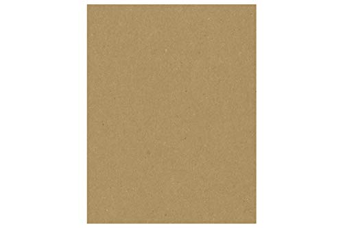 LUXPaper 4 3/16" x 5 7/16" Cardstock | Grocery Bag Brown | 65lb. Cover | 1,000 Qty