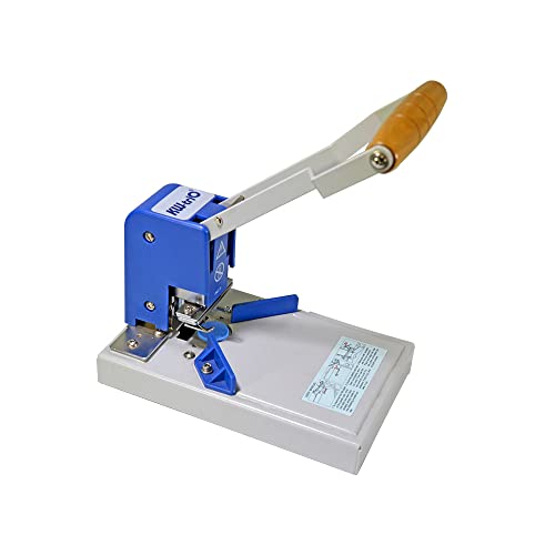 Sysform PrintFinish Desktop Corner Rounding Machine with one 1/4"" Die (die Blade Punch Cutter), Easier way to Cut Multiple Sheets, Blue / Gray