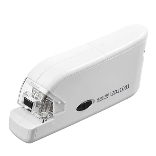 Cordless Electric Stapler for Document Management 20 Sheet Capacity USB Cable or Battery Powered for Office School Electric Stapler