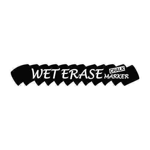 Pentel Arts Wet Erase Chalk Marker, Jumbo Tip, Blue Ink, Box of 12 (SMW56-C)