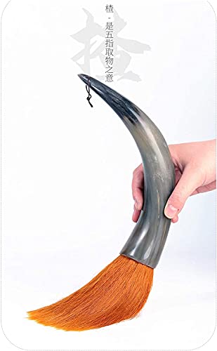 XlyCjkb Calligraphy Brush, Chinese Calligraphy Brush Calligraphy Brush/Chinese Kanji Japanese Calligraphy Watercolor Sumi Drawing Brush(Bear Hair)