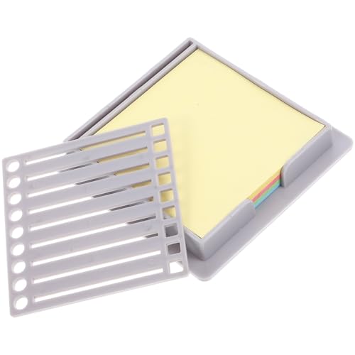 Xuanqiu ABS Memo Pad Holder Note Dispenser Card Organizer for Desk
