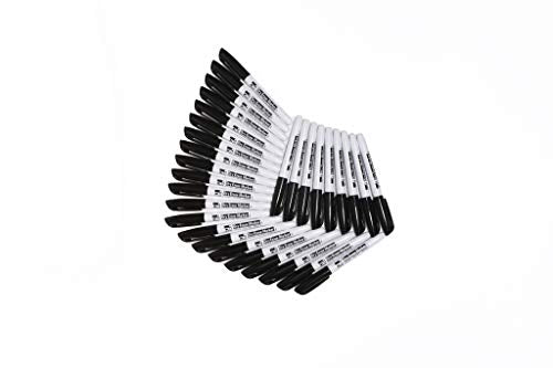 Charles Leonard, Dry Erase Pocket Class Pack, 30 Sets of: Pockets, Cloths and Markers, Pocket Style, Bullet Tip, Black (29190)