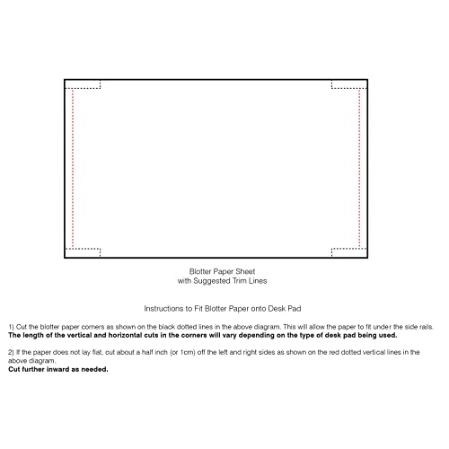 Baby Pink 38" x 24" Blotter Paper Pack