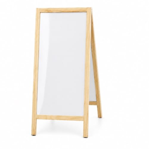 Foldable Chalk Board, Solid Wood Chalkboard Sign, A-Frame Sidewalk Sign