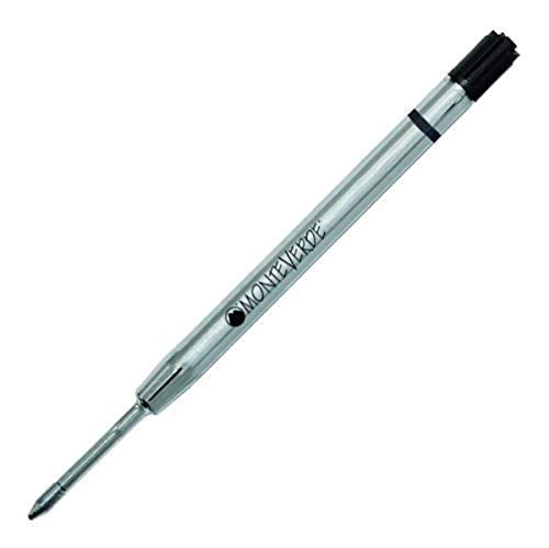 Monteverde Capless Gel Refill to Fit Parker, Fine, Black, 50 Pack