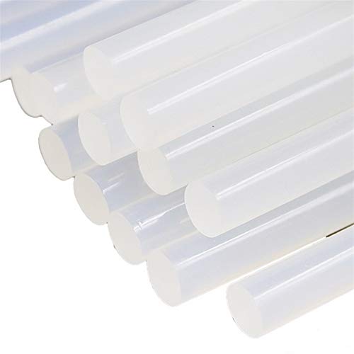 Lnanqing-Silicon Tube 100Pcs Hot Melt Glue Stick 7x190mm Hot Melt Glue Stick, Heat Glue High Viscosity Glue Stick Repair DIY Hand Tool, Flexible and heat resistant