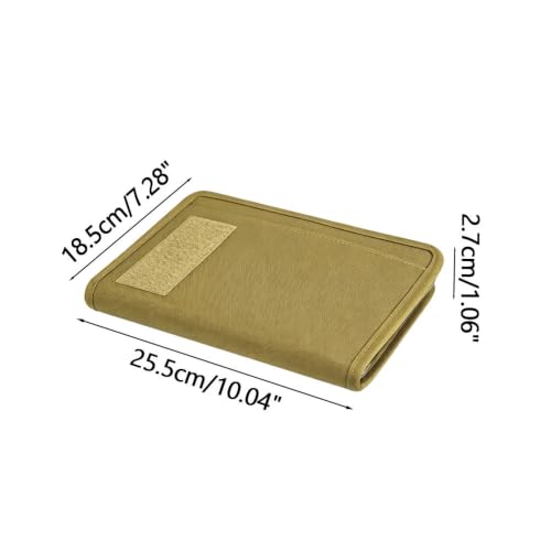 Tactical A5 Notebook Cover for Outdoor Field Record, Detachable Binder