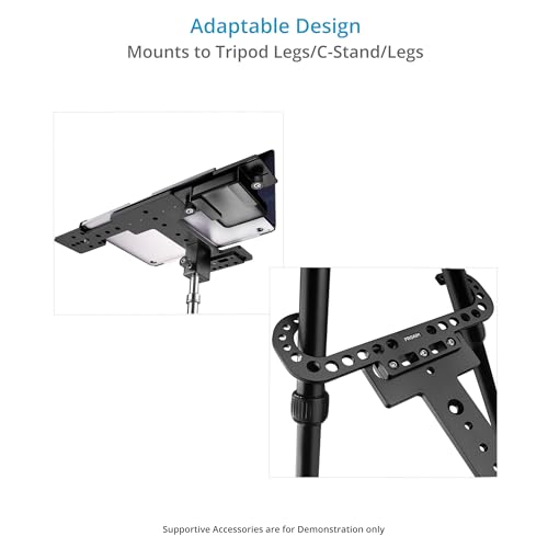 PROAIM LT Universal Laptop Workstation for Tethered Shooting. Includes C-Stand Clamp, Two L-Brackets, Two Legs(P-WKST-02)