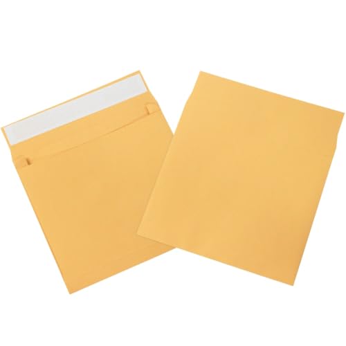 Redi-Seal Expandable Self-Seal Envelopes, 10' x 13' x 2', Kraft, Case of 100, Peel and Stick Closure, for Mailing and Shipping Important Documents or Bulky Items