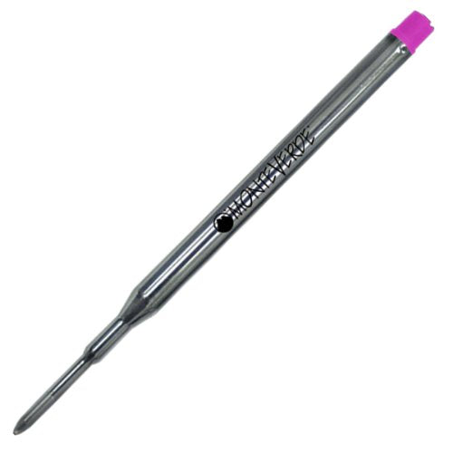 Monteverde Ballpoint Refill to Fit Sheaffer/Sailor, Medium, Pink, 50 Pack
