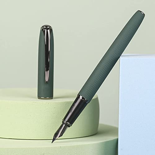 USZWBY Fountain Pen Extra Fine Nib Nib Pen Classic Collection Gift Case Smooth Writing Pens Perfect for Men and Women Calligraphy Pen（Red With Box）