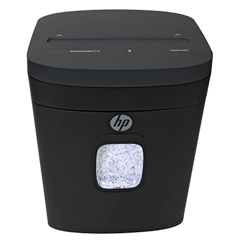 HP - Micro Cut Paper Shredder, 14-Sheet with Slide Top for Office