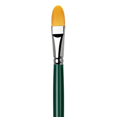 da Vinci Nova Series 1875 Oil Painting Brush, Filbert Synthetic, Size 16 (1875-16)