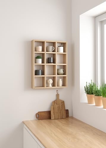 Tvilum 12 Cubby Wall Organizer