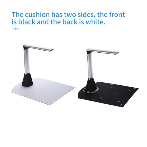 BK34 Document Camera Scanner, 5 Mega-Pixel HD Camera A4 Capture Size with LED Light Teaching Software for Online Teaching