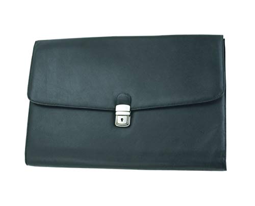 ALASSIO Unisex Adult Briefcase, Black (Schwarz), 39 Centimeters