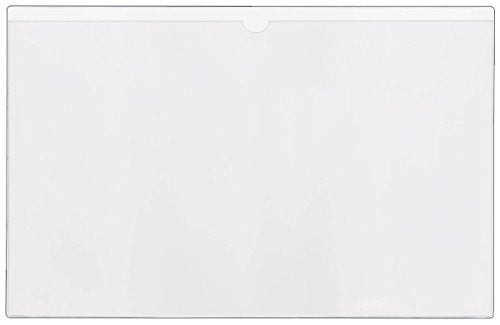 StoreSMART - File Jackets - 20-Pack - Clear Plastic - 11" x 17" - FJ3512STC-20