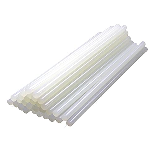 ZTBH Hot Melt Glue Sticks 50 pcs Translucent 7mm/11mm Hot Melt Glue Sticks, for Glue Gun Craft Tools Melt Glue Stick (Diameter : 11mm, Length : 300MM)