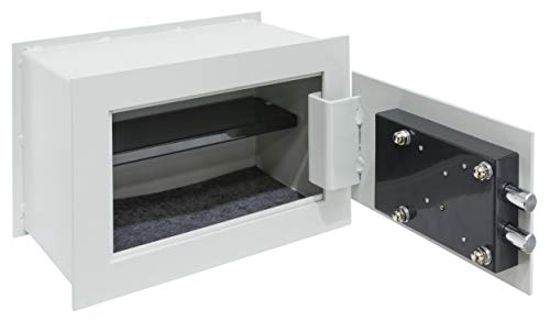 Domus BC/2P Wall Safe with Lock, Light Grey