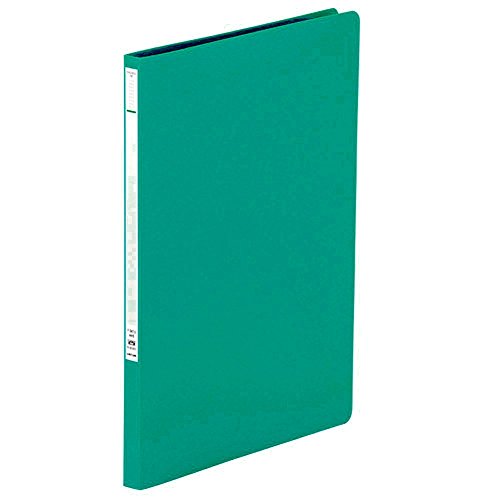 Lihit Lab F347-6_10 Punchless File, A4, Green, Pack of 10