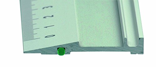 Linex 100413071 1950 Super M Series Aluminium Ruler 50 CM Scales in MM, with slip protection, Zeichenkante cutting Edge and Aluminium