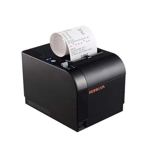 Rongta 80mm Thermal POS Receipt Printer Black