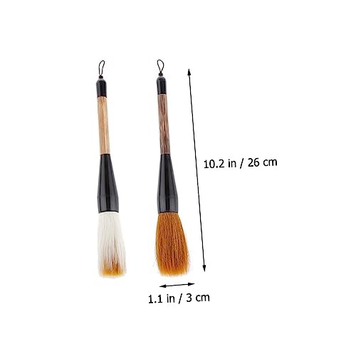Chinese Caligraphy Brush, 8 Pcs Writing Brush Chinese Calligraphy Brush Calligraphy Pen Brush Pens Calligraphy Japanese Sumi Brush Line Paint Brush Calligraphy Brush Pens Calligraphy Accessories