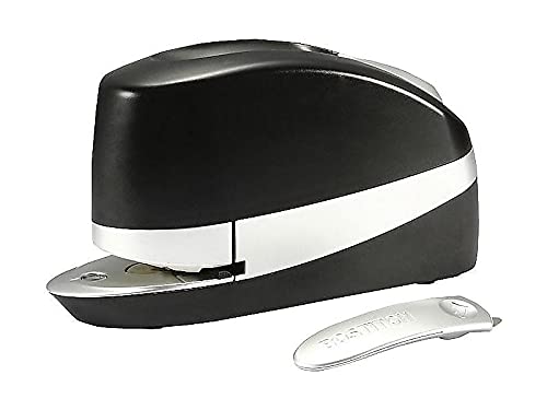 Bostitch Office Impulse 20 Sheet Executive Electric Stapler - Heavy Duty, No-Jam, (20SUITE-BLK), Black/Silver