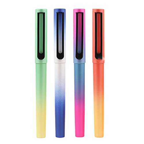 NSUQOA Shape School Supplies Student Office Stationary Nib Fountain Pen Ink(E)