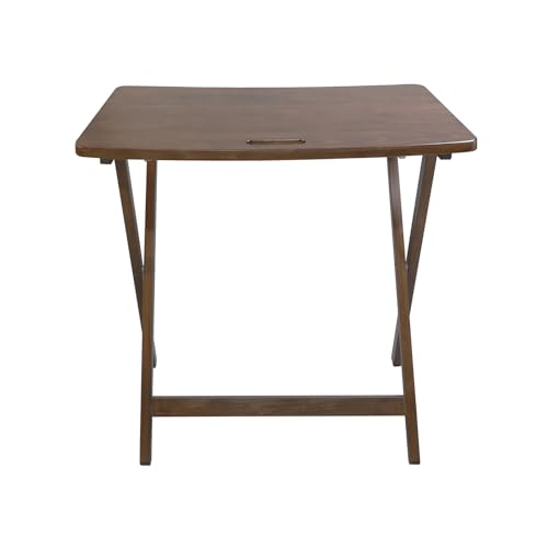 American Trails Arizona Folding Table with Solid American Hardwood - Walnut