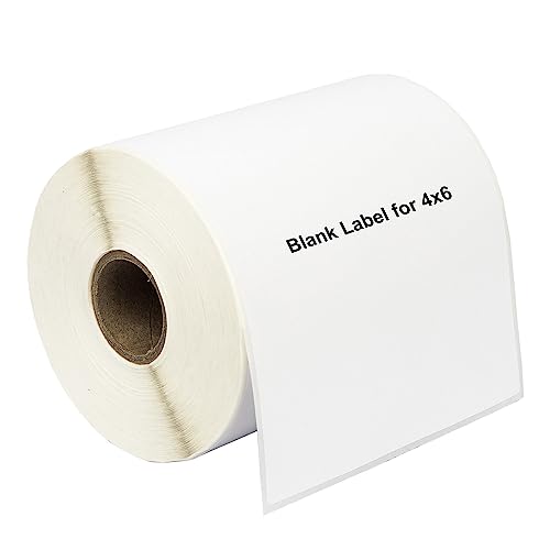 HouseLabels Compatible with Zebra, 1" Core, Premium Freezer, 4" x 6"