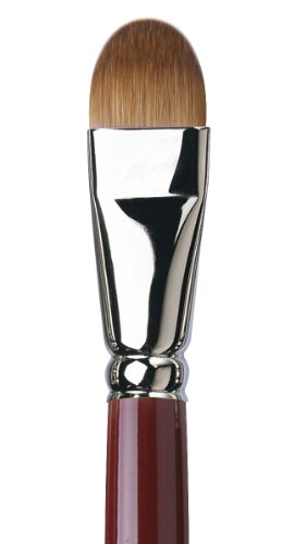 da Vinci Oil & Acrylic Series 1815 Oil Paint Brush, Filbert Kolinsky Red Sable, Size 20 (1815-20)