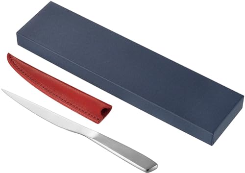 Yokoyama Enjuku No WAZA Stainless Steel Letter Opener Case/Red LOP-800