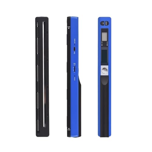 Document Camera, Portable High-Definition High-Speed Color Scanner, A4 Document Photo for Live Demo(Blue)