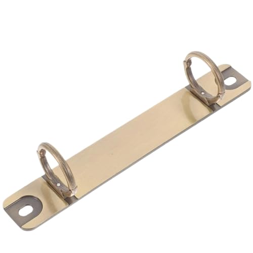 10pcs 2 Ring Binder Mechanism Detachable Metal Spine Bar File Holder Planner