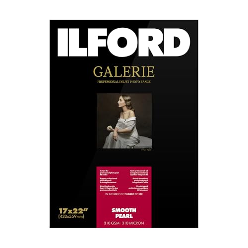 ILFORD GALERIE Prestige Smooth Pearl - 17 x 22 Inches, 25 Sheets (2001754)