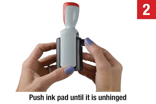 Cosco 2000 Plus Self-Inking Two-Color Type Size 1 1/2 inReceivedin Dater (011034)