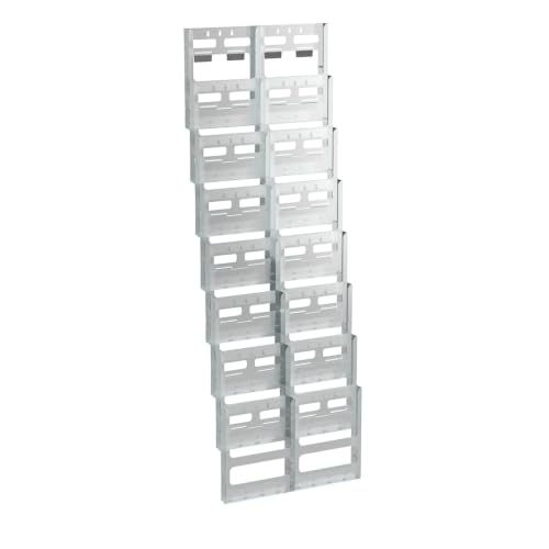 Azar 252325 16-Pocket Letter Size Wall Mount Display