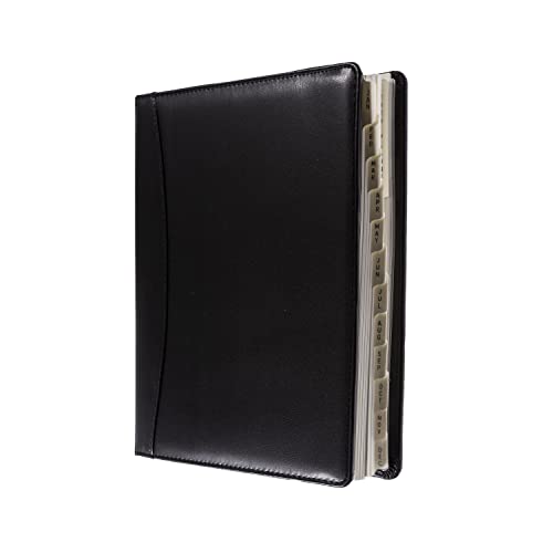 Collins Debden Elite 2024 Diary Executive Week to View Planner (with Appointments) - Business Planner and Organiser - January to December 2024 Diary - Weekly - Black - 1130V.99-24