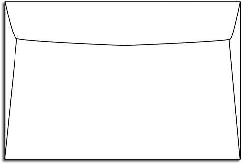 Booklet Envelopes, 6" X 9" White24 Lb - 500 Envelopes
