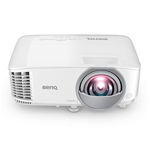 BenQ MW826STH WXGA画質 短焦点 DLPプロジェクター (3500ANSIルーメン/70~120インチ/ランプ寿命最長15,000時間/HDMIx2/D-Sub/10Wスピーカー内蔵)